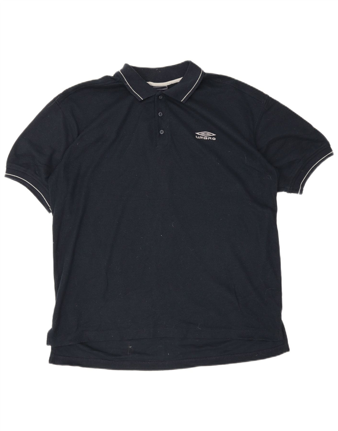 Umbro Herren-Poloshirt, großes marineblaues Polyester