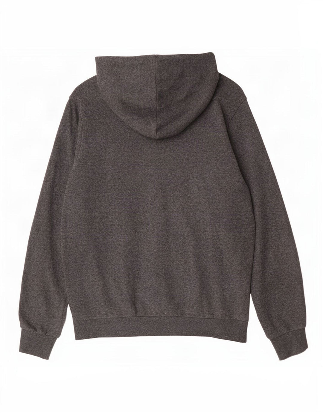 Adidas Herren-Kapuzenpullover mit Reißverschluss, groß, graue Baumwolle