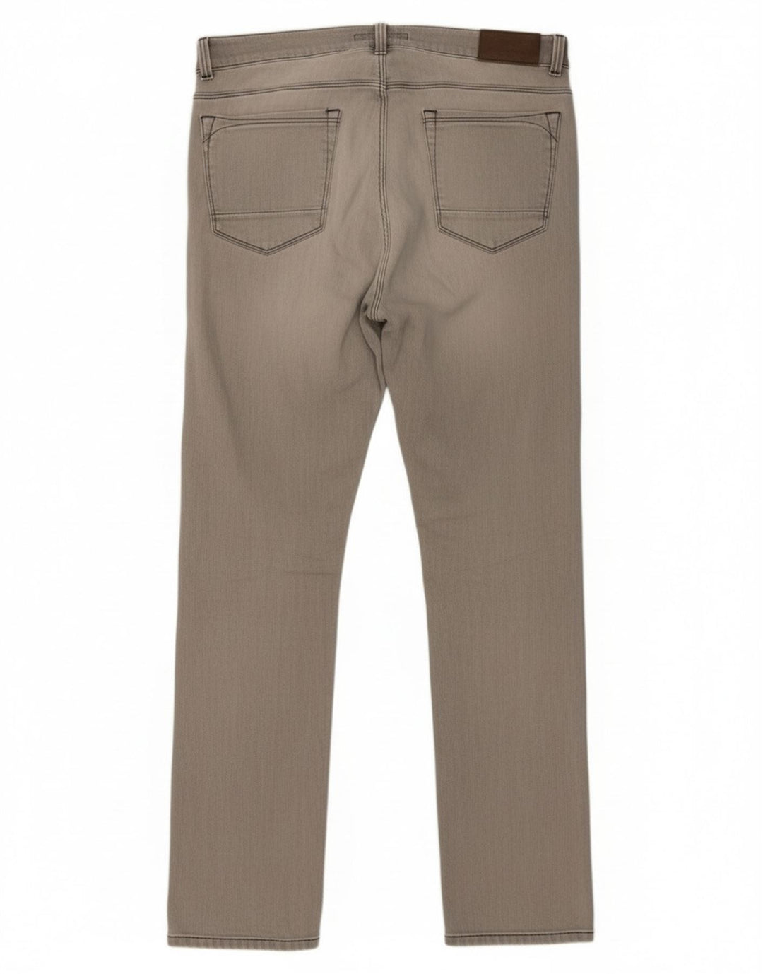Trussardi Herren Slim Jeans W31 L33 Graue Baumwolle