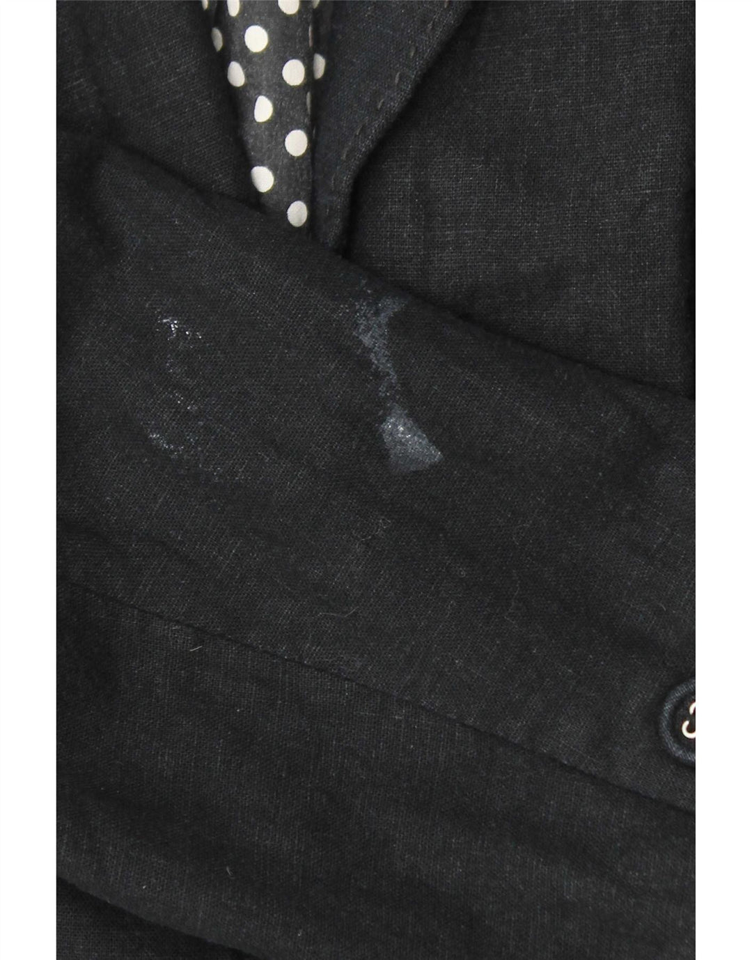 Marks & Spencer Damen-Blazerjacke mit 3 Knöpfen, Gr. 16, Grau, Leinen