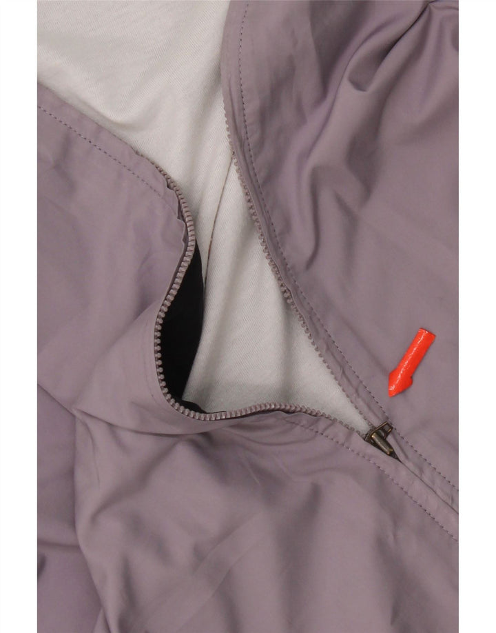 Adidas Damen-Trainingsanzug-Top-Jacke, UK 14, groß, lila, Colourblock-Polyester