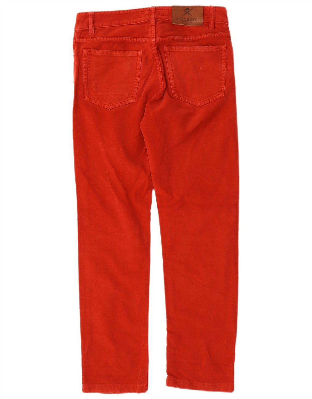 Hackett Gerade Freizeithose für Herren, W30, L29, rote Baumwolle