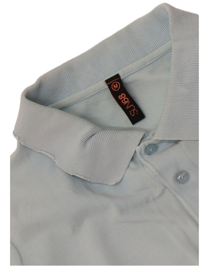 Sun68 Herren Poloshirt Mittelblau