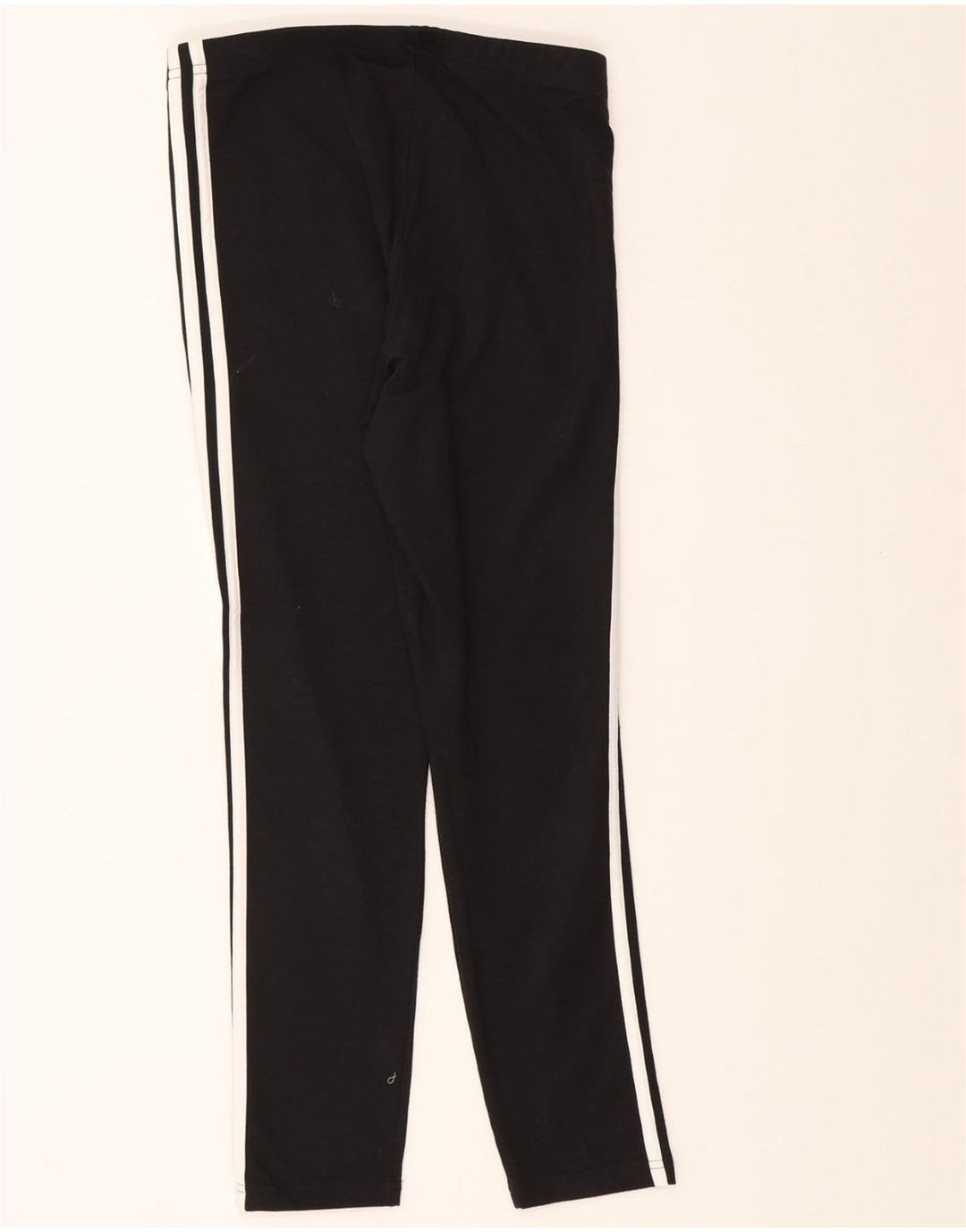 ADIDAS Womens Leggings UK 8/10 Small Black Vintage Adidas and Second-Hand Adidas from Messina Hembry 