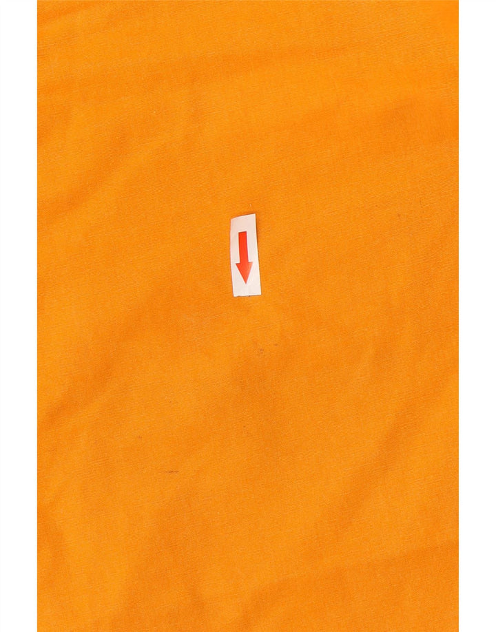 Murphy & Nye Herren Sailwear Shorts W33 Mittelorange Colourblock-Baumwolle