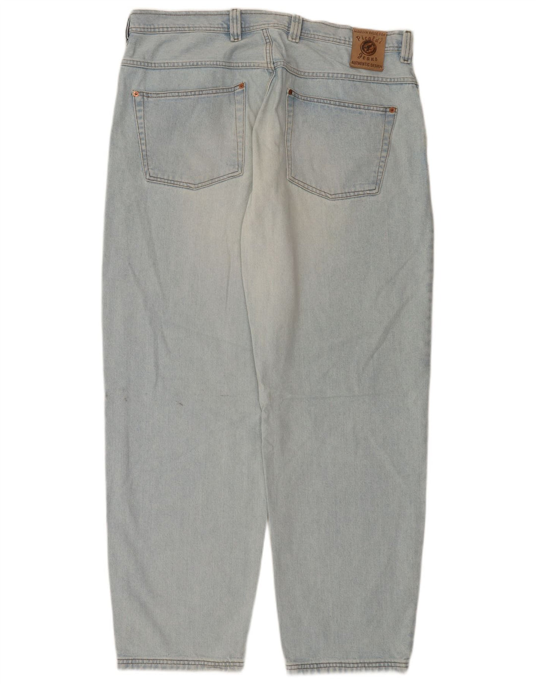 PICALDI Herren Loose Jeans W40 L32 Blaue Baumwolle