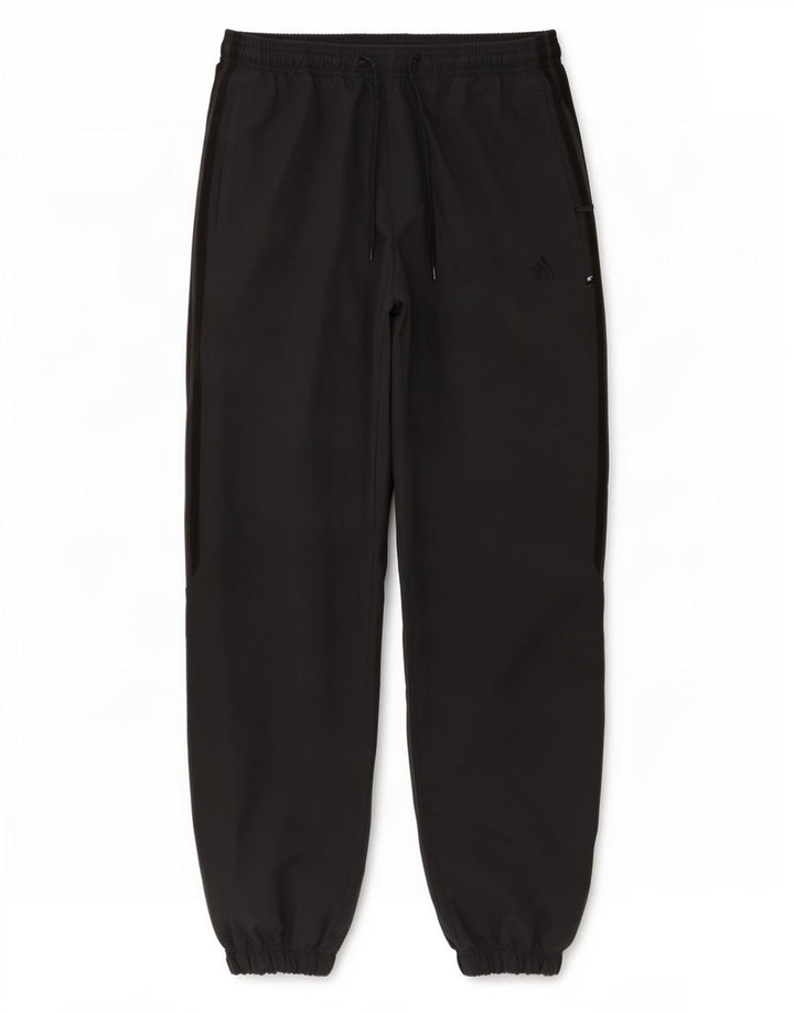 Adidas Herren-Trainingshose, Jogginghose, groß, grau, Polyester