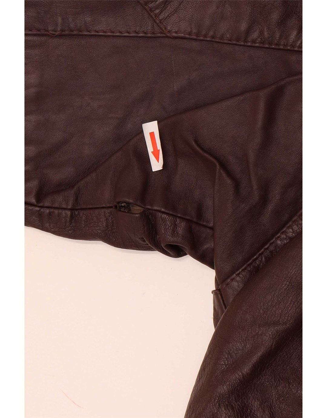 Vintage Damen Lederjacke UK 14 Large Braun
