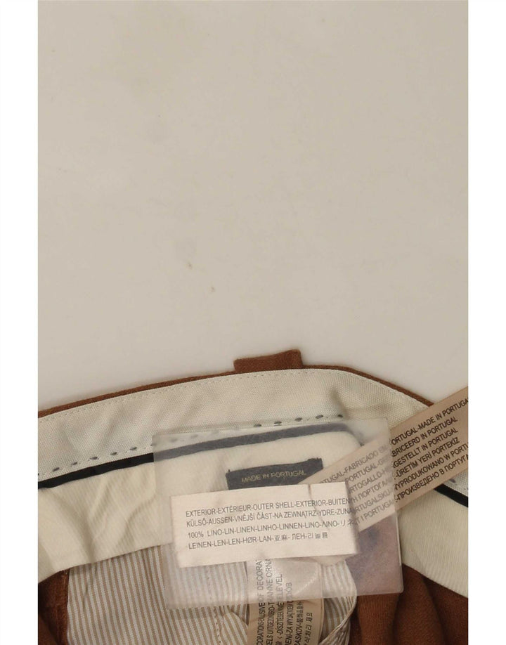 Massimo Dutti Damen Regular Chinohose EU 40 Medium W30 L31 Braun