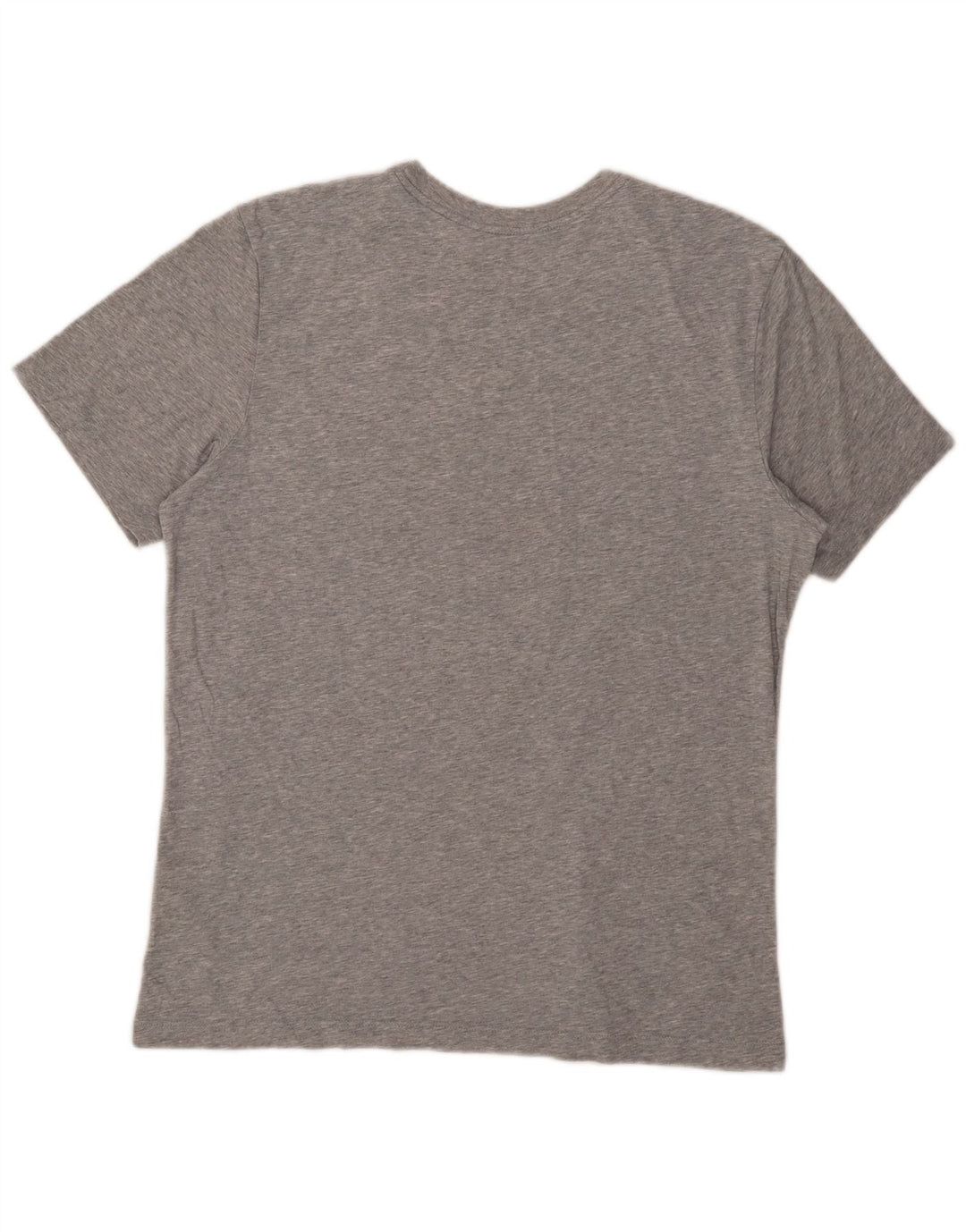 Nike Herren-T-Shirt mit Grafik, Größe L, aus grauer Baumwolle