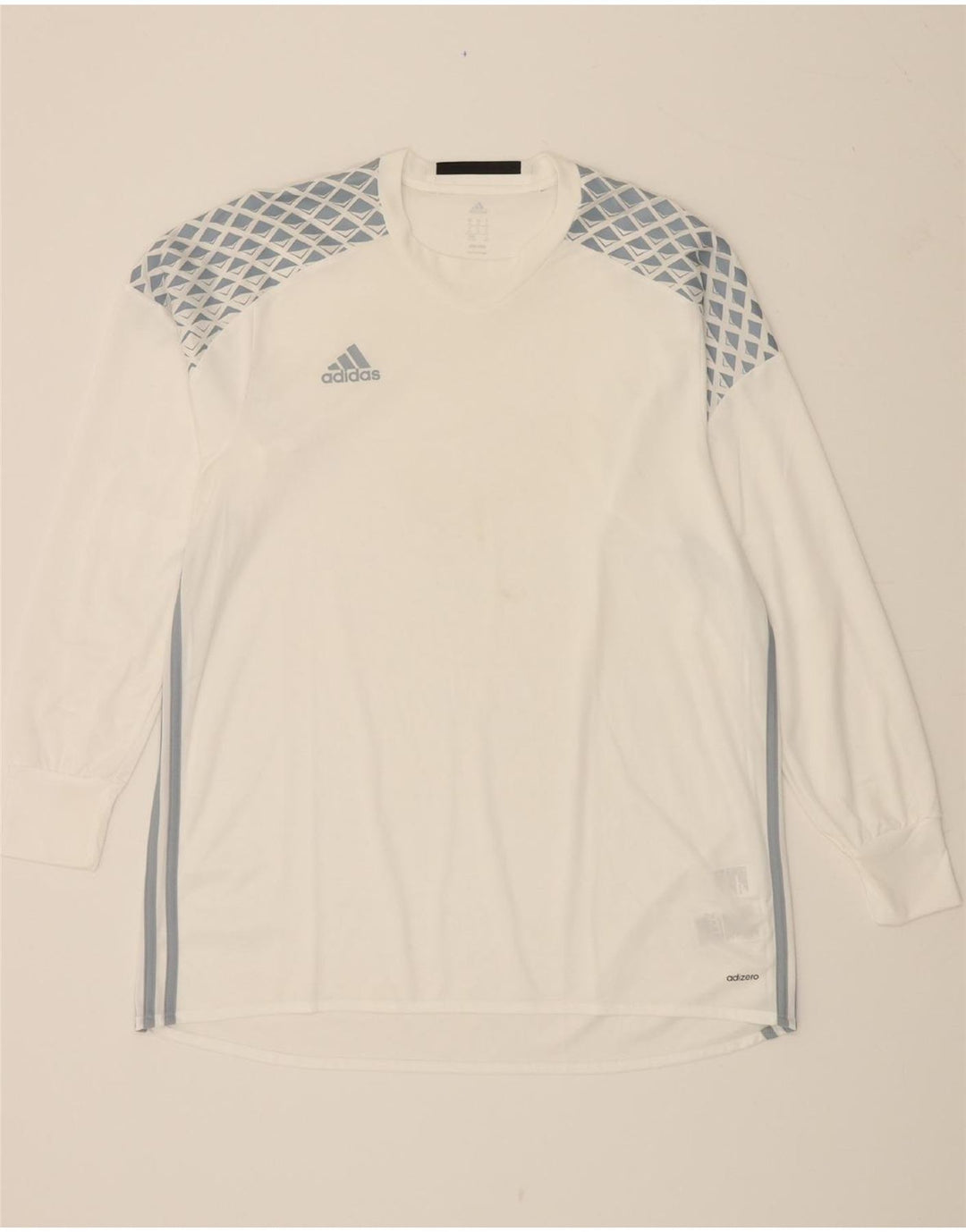 ADIDAS Herren Adizero Graphic Top Langarm XL Weiß Polyester
