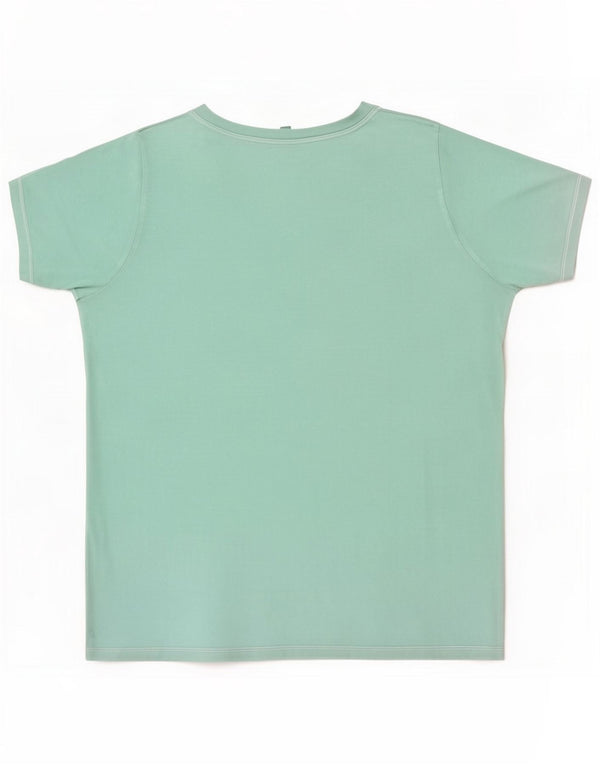 Fat Face Damen T-Shirt Top UK 18 XL Türkis