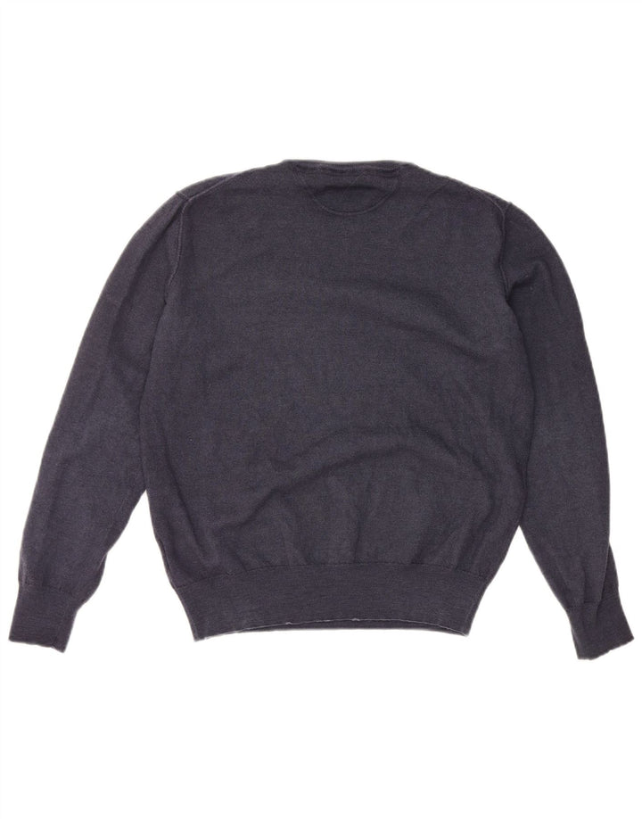 MARC O'POLO Boys Crew Neck Jumper Sweater 12-13 Years Medium Navy Blue