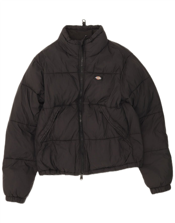 Dickies Damen Wattierte Jacke UK 14 Medium Schwarz Polyamid