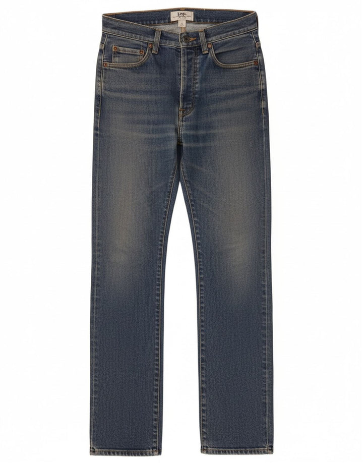 Lee Damen Slim Jeans W28 L33 Blau