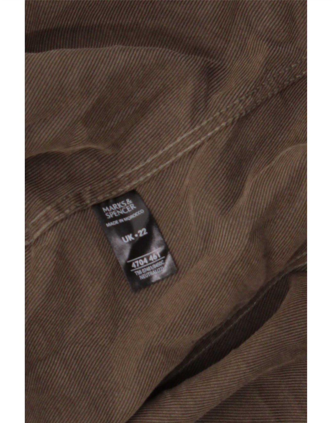 Marks & Spencer Damen Bomberjacke UK 22 2XL Braunes Lyocell
