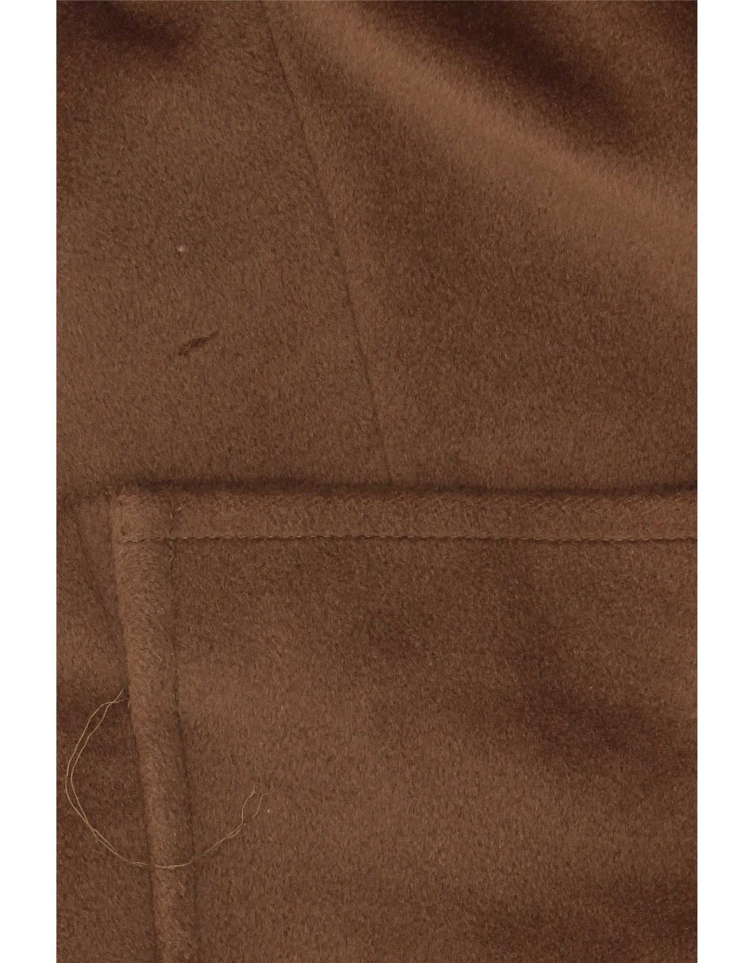 Max Mara Damen Übergroßer Mantel UK 12 Mittelbraune Wolle