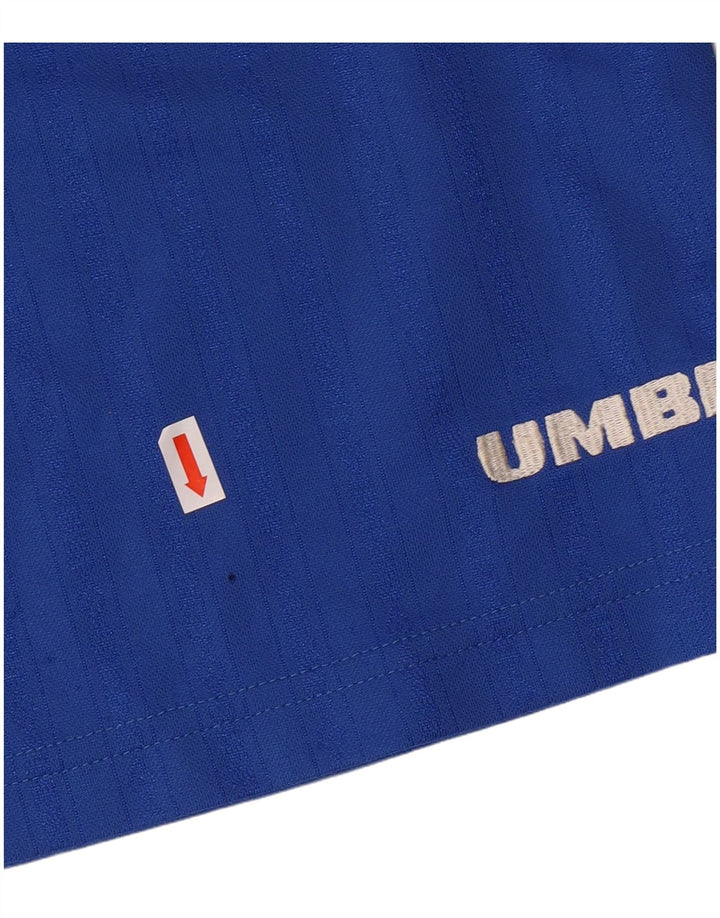UMBRO Herren-Sportshorts, groß, blau, Polyester