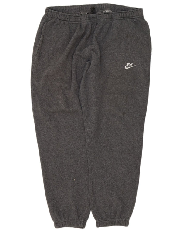 Nike Herren-Trainingshose, Jogginghose, Größe 2XL, graue Baumwolle