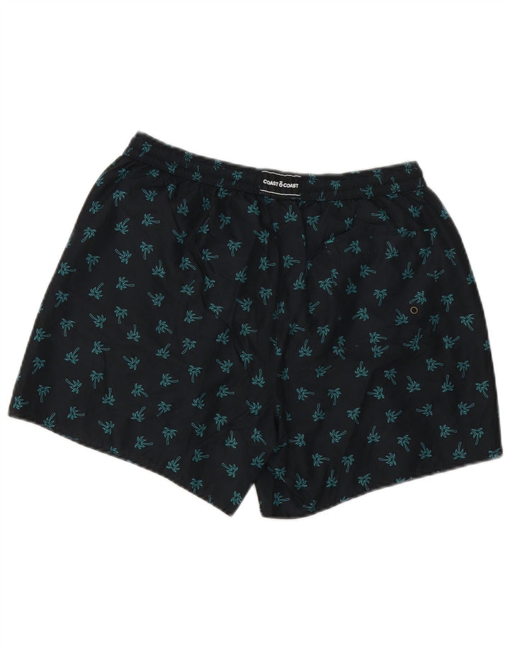 COAST Herren Badeshorts mit Grafik, Mittelschwarz, Polyester