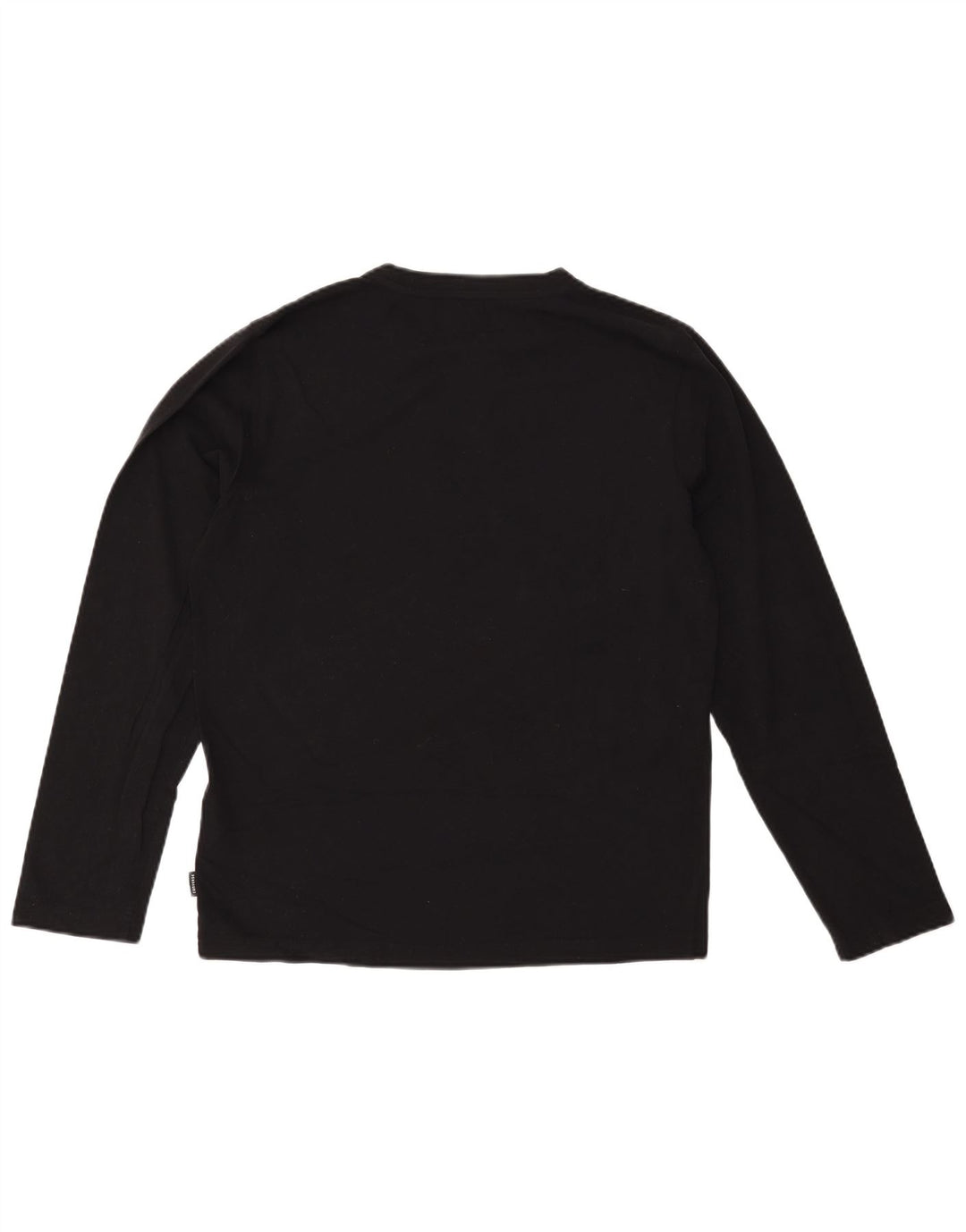 Converse Herren Grafik-Oberteil, langärmelig, mittelschwarz, Baumwolle