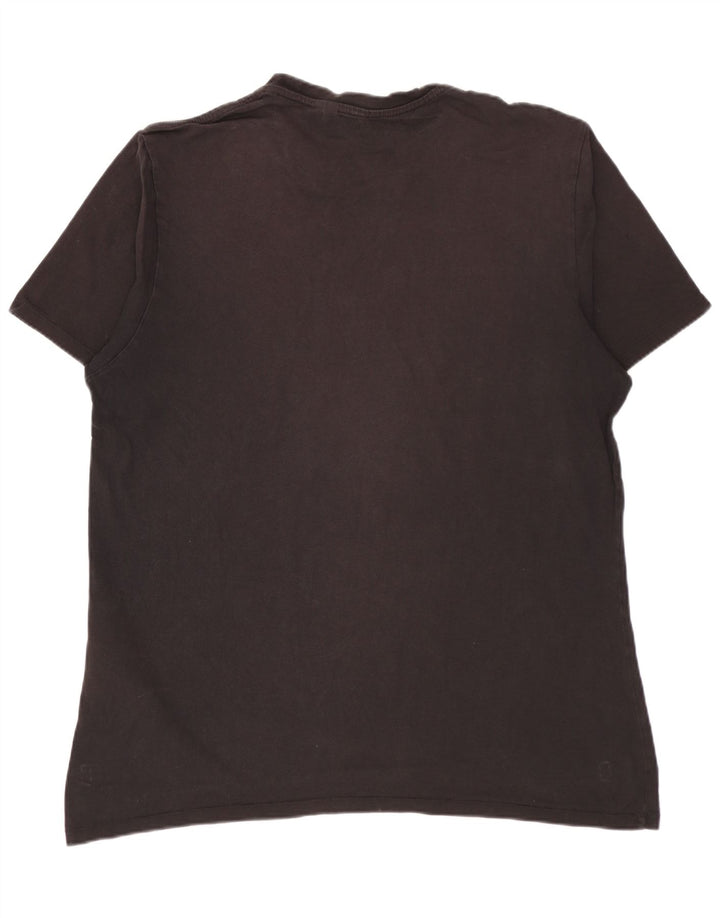 LEVI'S Herren-T-Shirt mit Grafik, Größe L, aus schwarzer Baumwolle