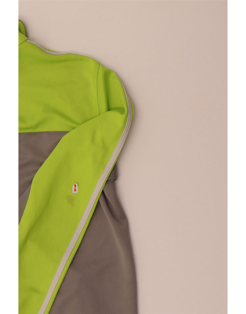 ADIDAS Mens Tracksuit Top Jacket UK 40/42 Medium Grey Colourblock Vintage Adidas and Second-Hand Adidas from Messina Hembry 