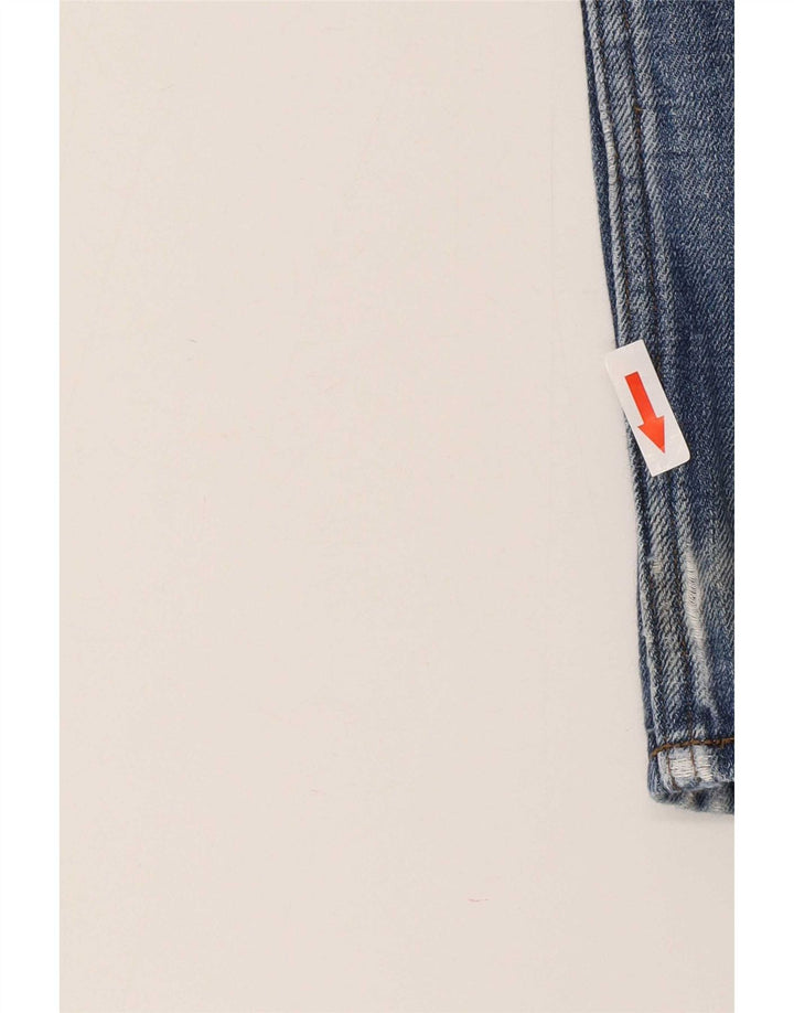 Marks & Spencer Herren Straight Jeans W32 L31 Blaue Baumwolle