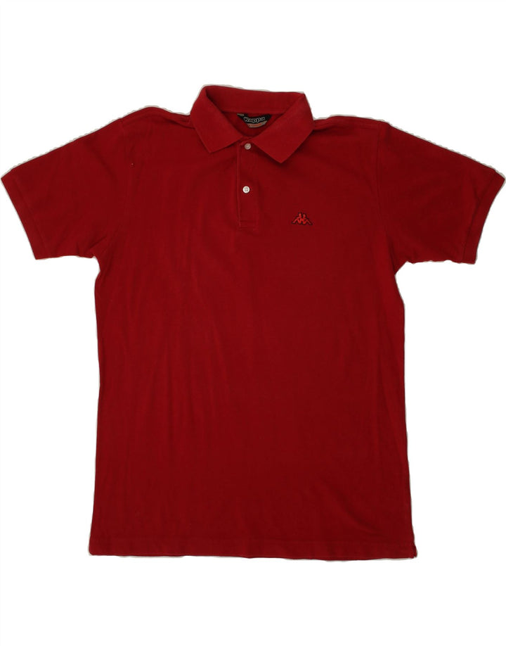 KAPPA Mens Polo Shirt XL Red Cotton Vintage Kappa and Second-Hand Kappa from Messina Hembry 