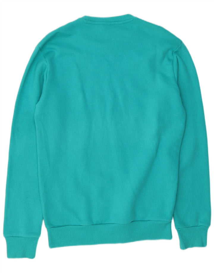 REEBOK Mens Classic Graphic Sweatshirt Jumper Small Blue