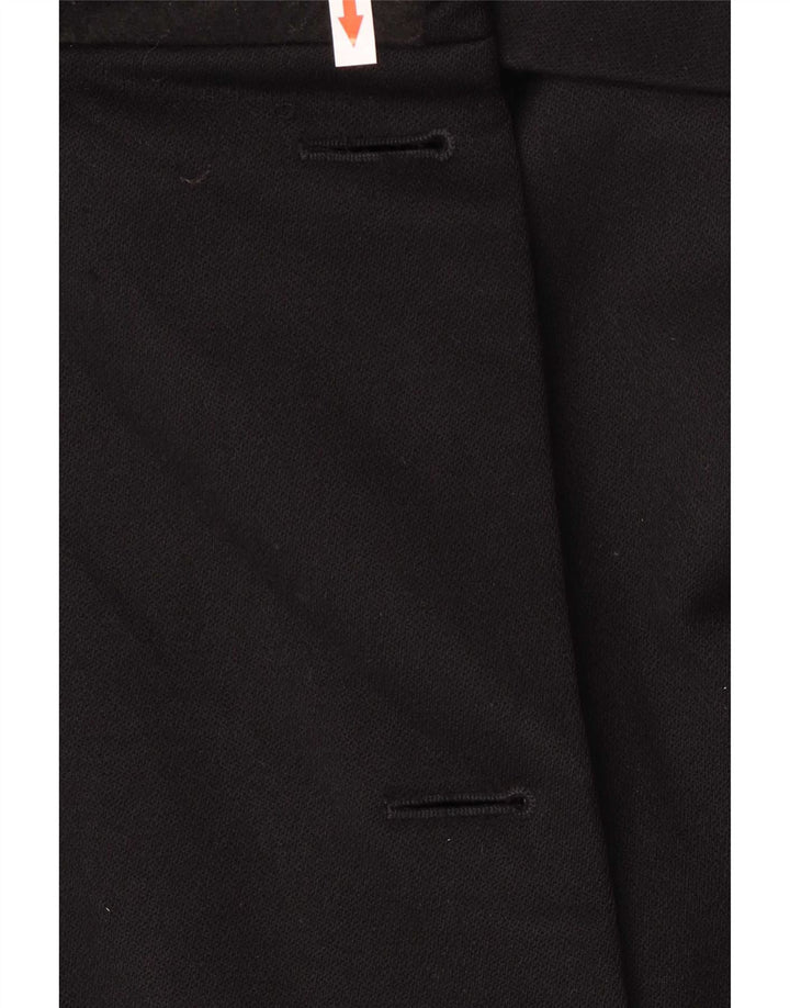 Moschino Damen Mantel UK 16 Large Schwarz