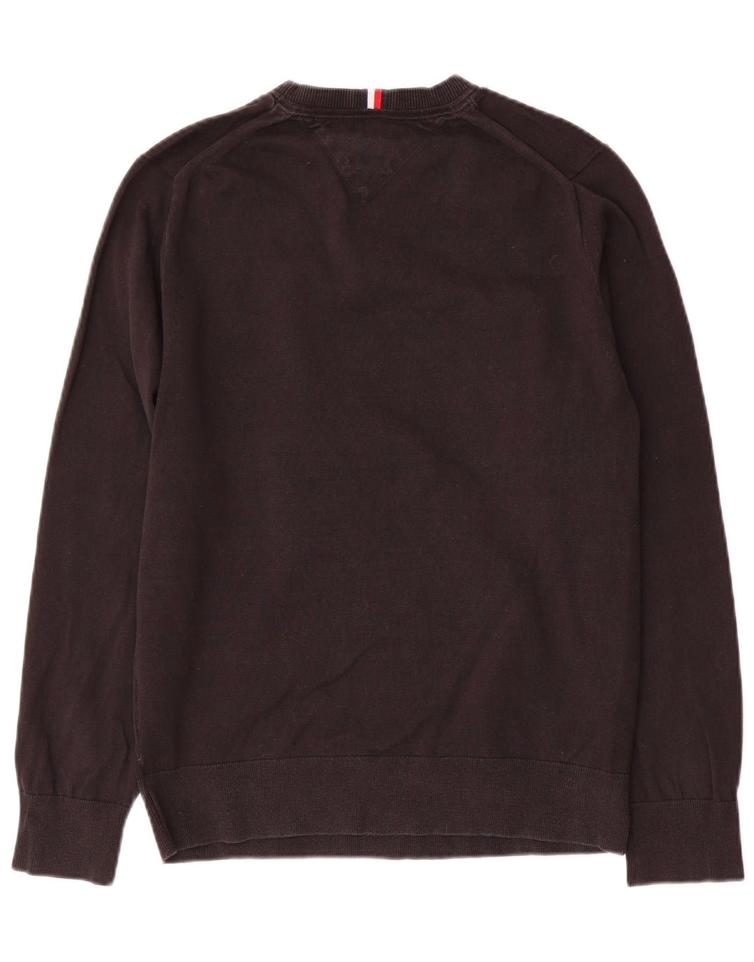 Tommy Hilfiger Herren-Pullover mit Rundhalsausschnitt, mittelgroß, Schwarz