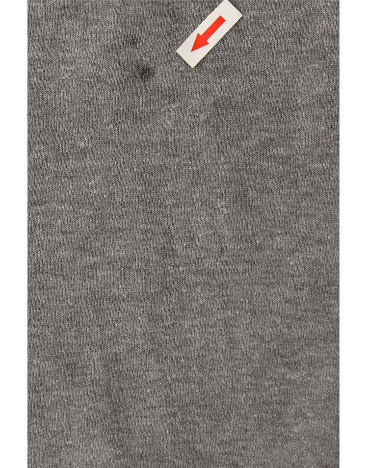 Gap Herren Grafik-Sweatshirt-Pullover Mittelgrau
