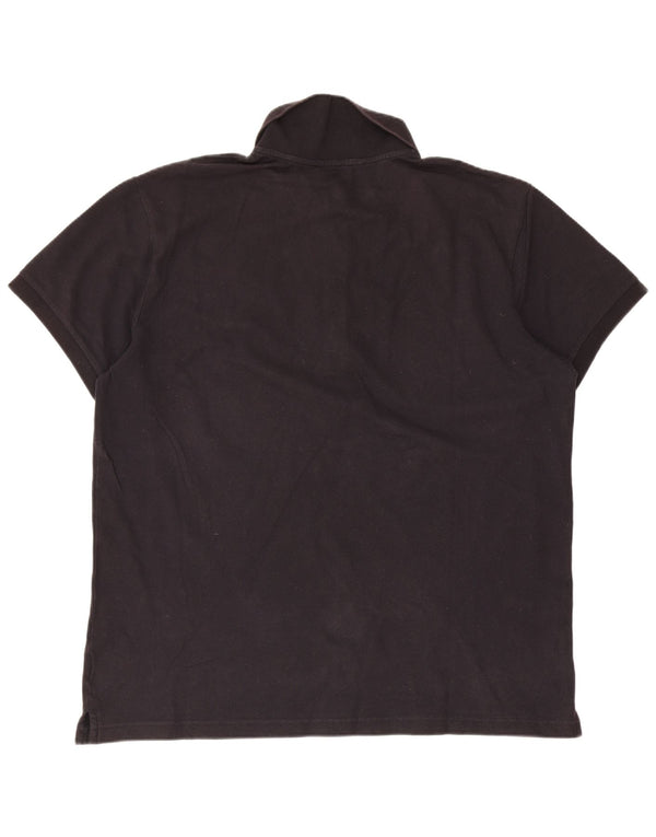 Calvin Klein Herren Poloshirt XL Marineblau Baumwolle