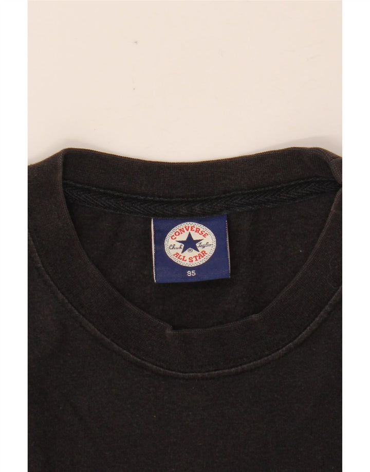 CONVERSE Herren Chuck Taylor Graphic T-Shirt Top Medium Schwarz