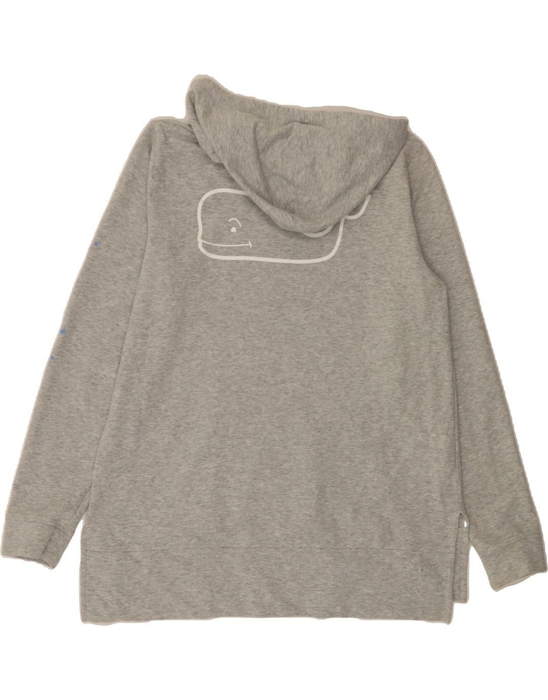 VINEYARD VINES Mens Graphic Hoodie Jumper Medium Grey Cotton Vintage Vineyard Vines and Second-Hand Vineyard Vines from Messina Hembry 