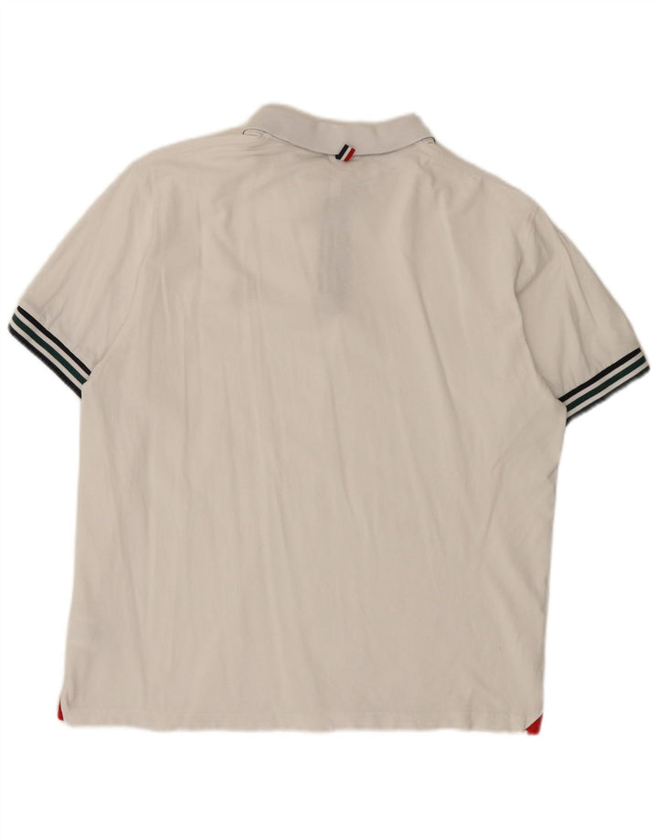 Sun68 Herren Poloshirt 3XL Weiße Baumwolle