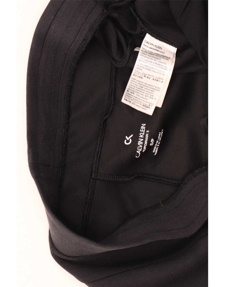 Calvin Klein Herren-Trainingsanzughose mit Grafik, Größe S, grau, Polyester