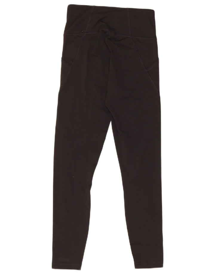 Puma Damen Leggings UK 4 XS Schwarz Polyester