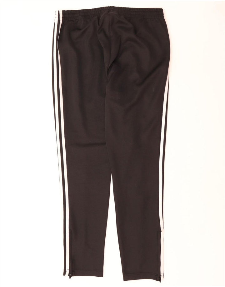 ADIDAS Damen Trainingshose UK 12 Medium Schwarz Polyester