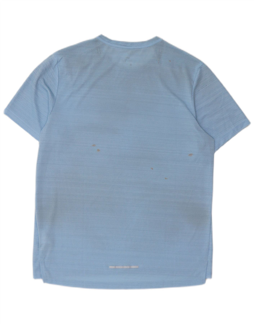 Nike Herren Dri Fit T-Shirt Top Mittelblaues Polyester