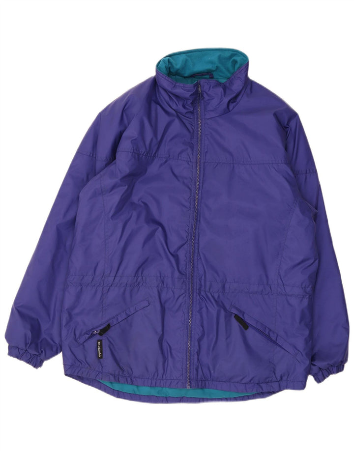 Columbia Womens Loose Fit Skijacke UK 16 Large Lila