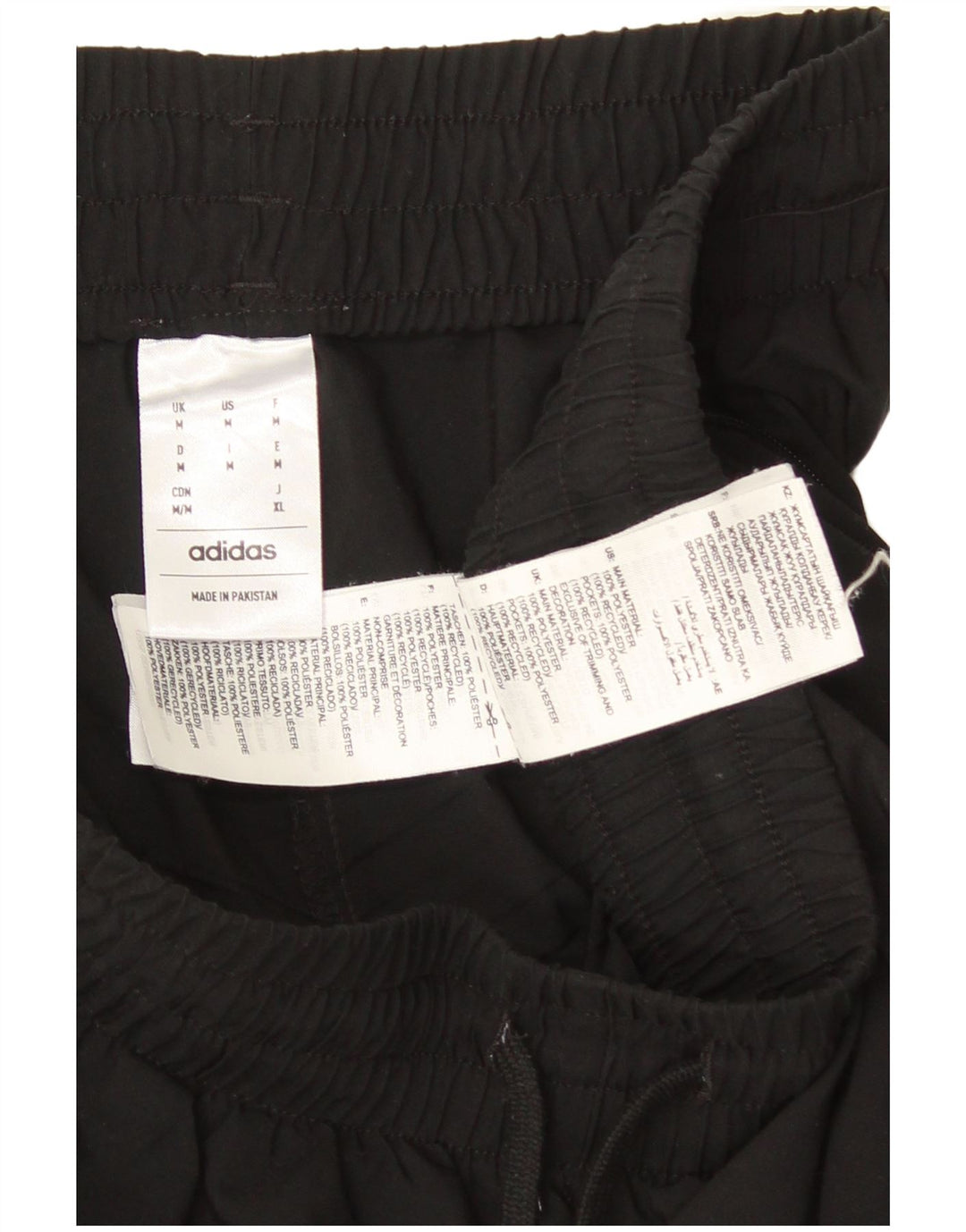 Adidas Herren-Trainingshose, mittelschwarz, Polyester