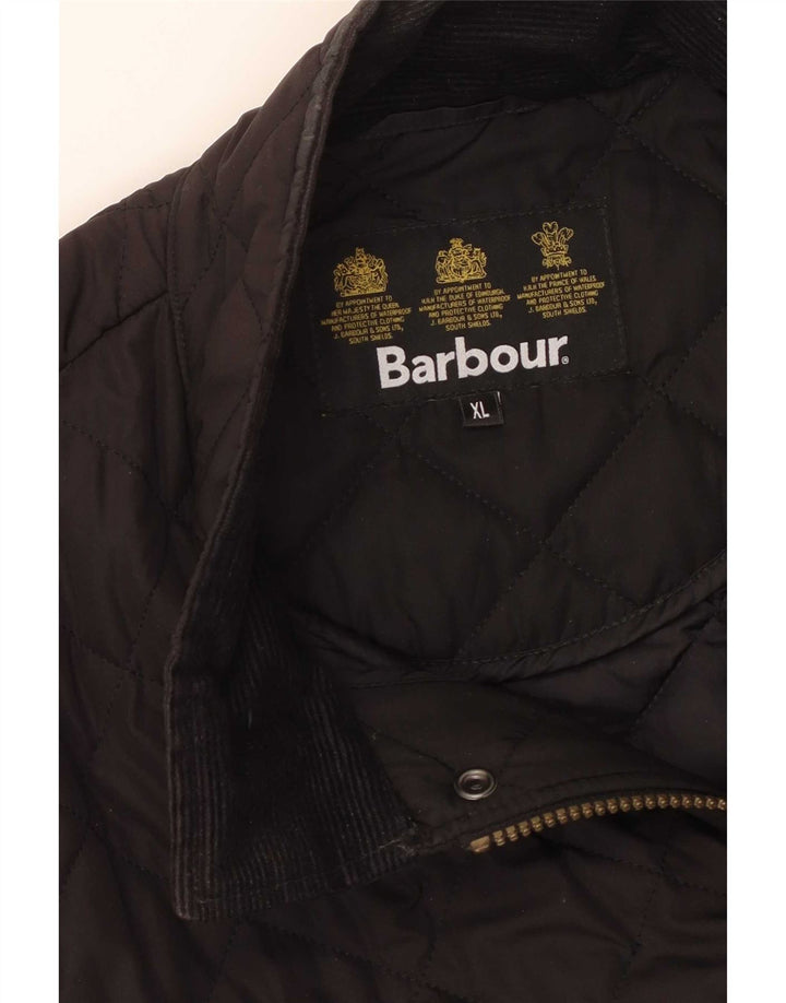 Barbour Herren Steppjacke UK 42 XL Schwarz