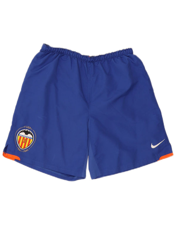 Nike Herren Valencia Sportshorts, Größe S, Blau, Polyester