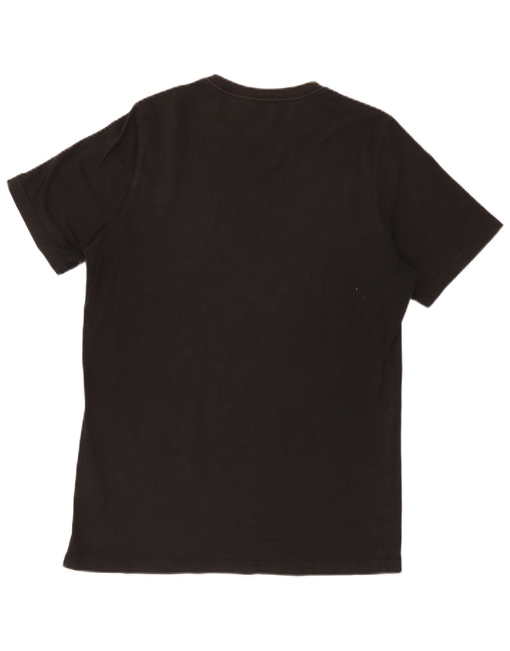 Puma Herren Grafik T-Shirt Top Medium Schwarz