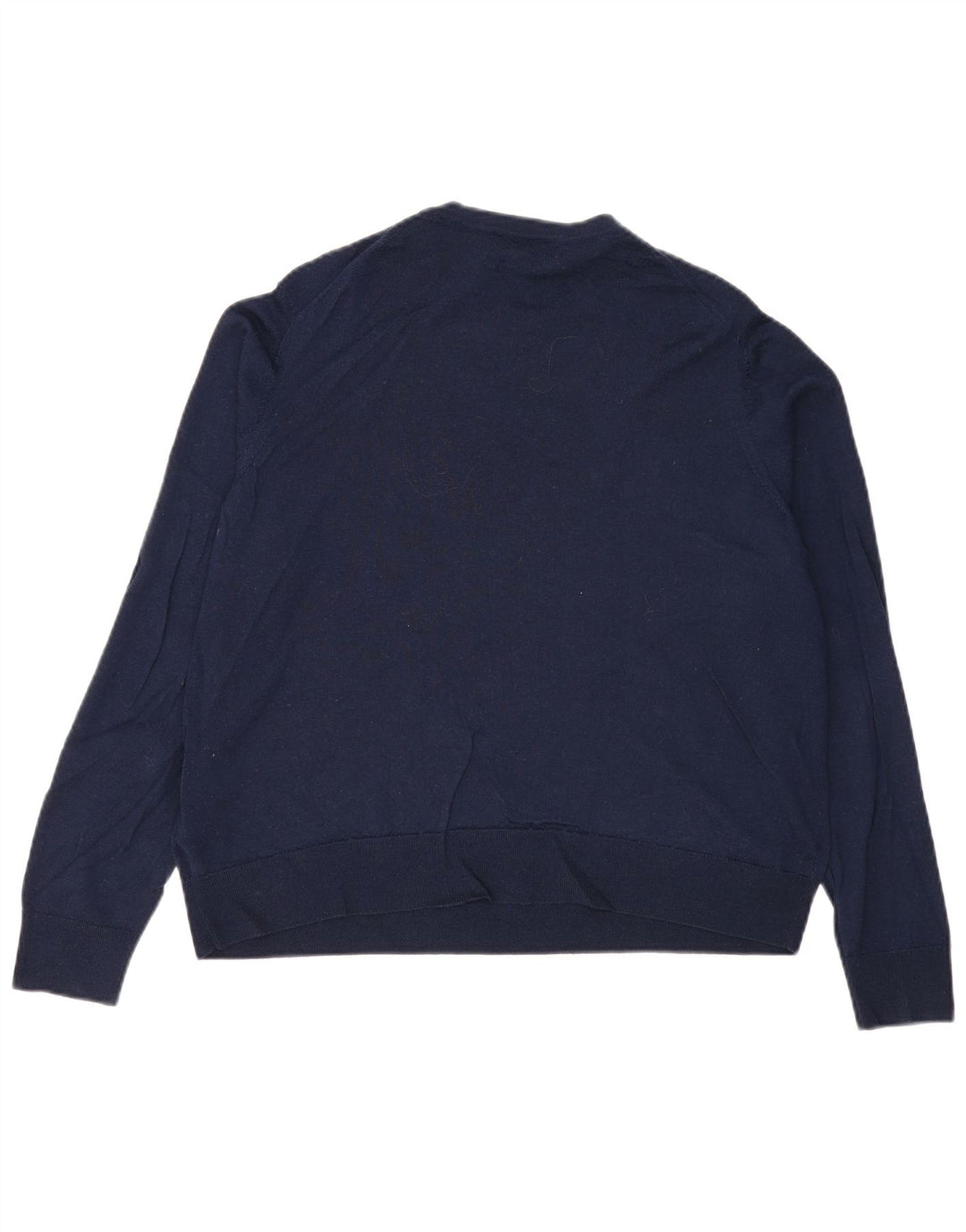 Marks & Spencer Damen-Pullover mit Rundhalsausschnitt, UK 20 2XL, Marineblau