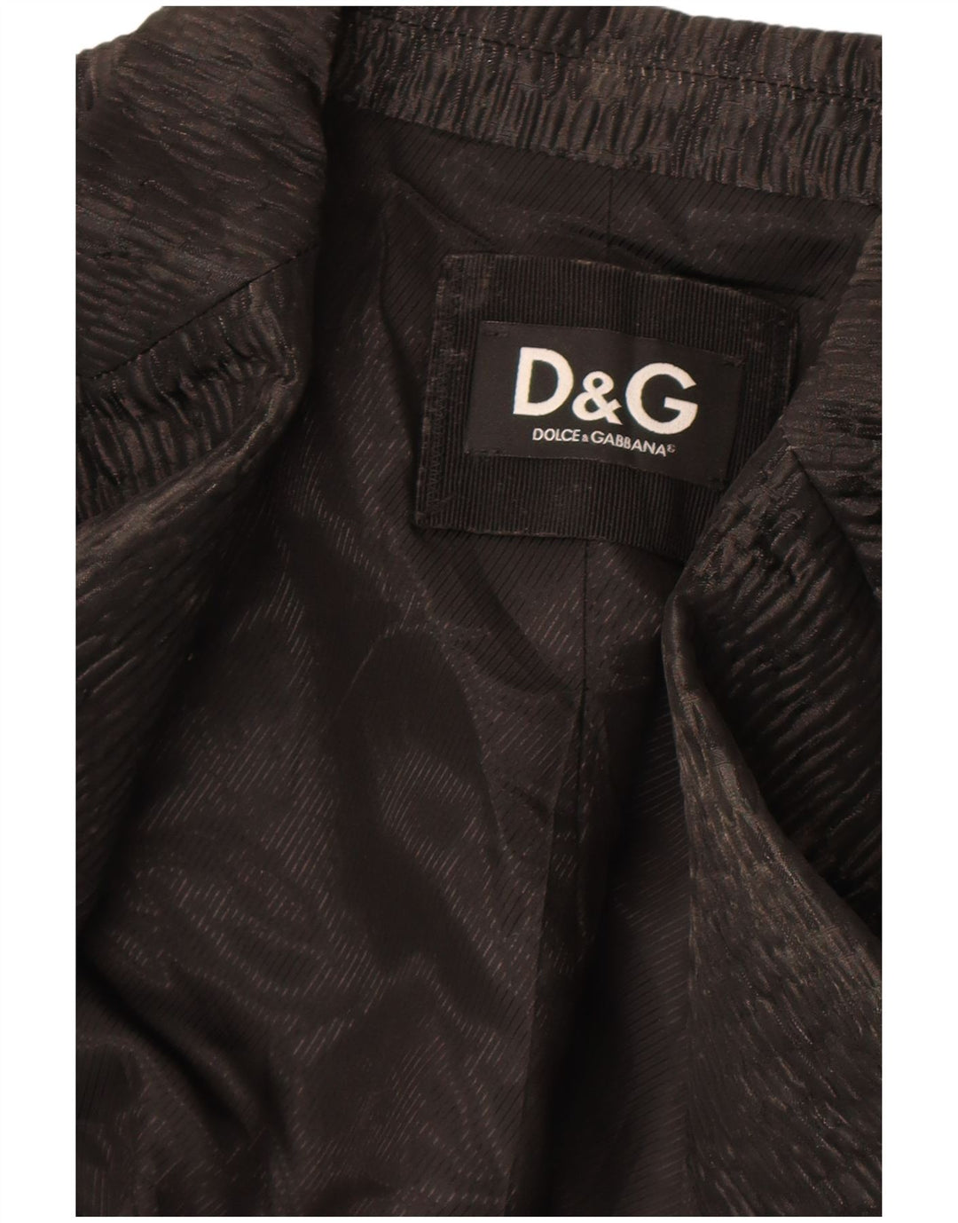 Dolce & Gabbana Damen 2-Knopf-Blazerjacke IT 42 Mittelschwarzes Polyester