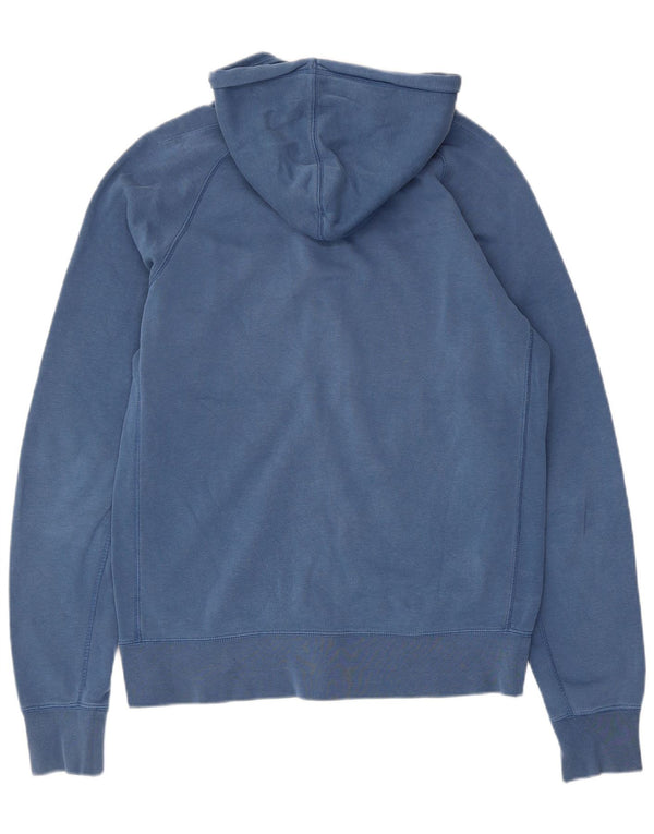 Jordan Herren-Kapuzenpullover mit Reißverschluss, mittelblaue Baumwolle