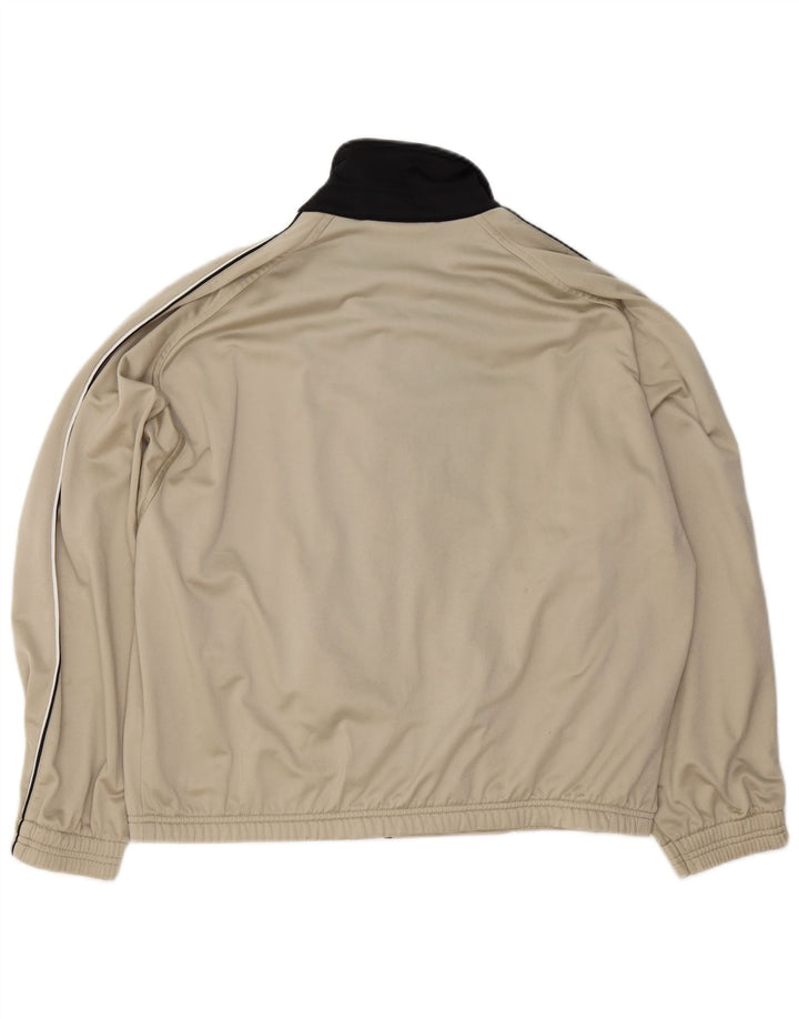 Diadora Herren-Trainingsanzugoberteil mit lockerer Passform, UK-Größe 38, mittelgrün, Polyester
